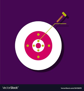 Flat icon design collection wheel and screw in vector image