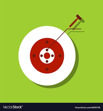 Flat icon design collection wheel and screw in vector image