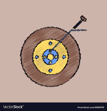 Flat icon design collection wheel and screw in vector image