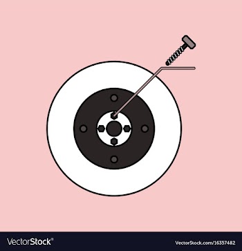 Flat icon design collection wheel and screw vector image