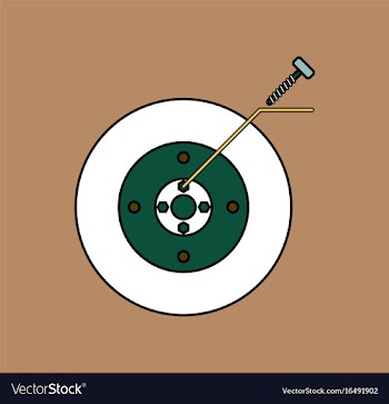 Flat icon design collection wheel and screw vector image