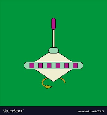Flat icon design collection whirligig movement vector image