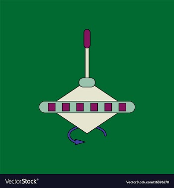 Flat icon design collection whirligig movement vector image