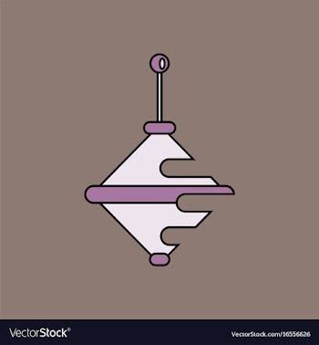 Flat icon design collection whirligig silhouette vector image