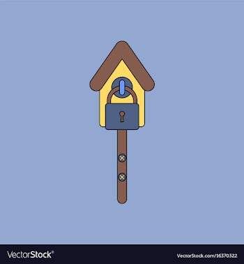 Flat icon design collection wooden pethouse vector image
