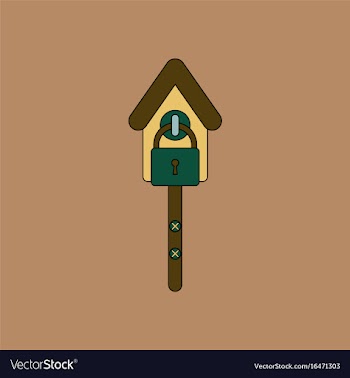 Flat icon design collection wooden pethouse vector image