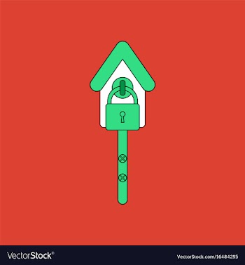 Flat icon design collection wooden pethouse vector image