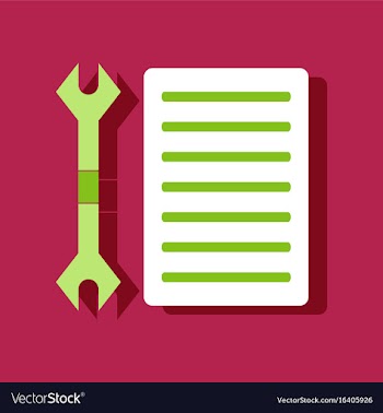 Flat icon design collection wrench and grille in vector image