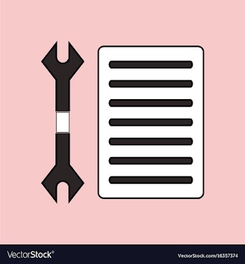 Flat icon design collection wrench and grille vector image