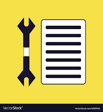 Flat icon design collection wrench and grille vector image