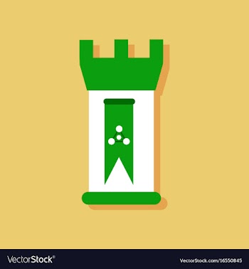 Flat icon design energy university in sticker vector image