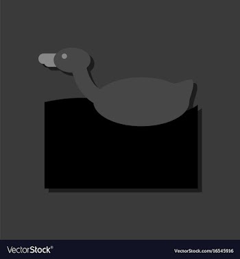 Flat icon design kids duck automatic in sticker vector image