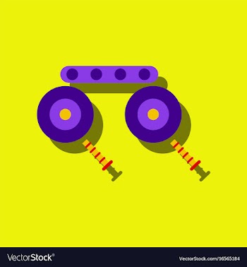 Flat icon design kids metal constructor in vector image
