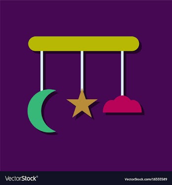 Flat icon design kids toy move in circle in vector image