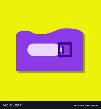 Flat icon design military torpedo vector image