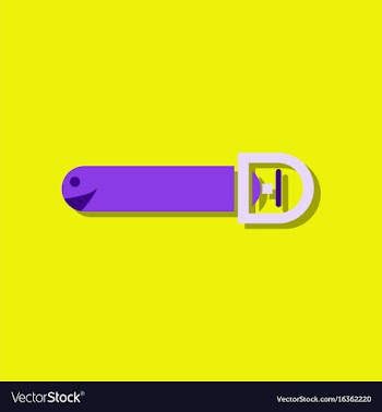 Flat icon design military torpedo vector image