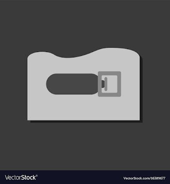 Flat icon design military torpedo vector image