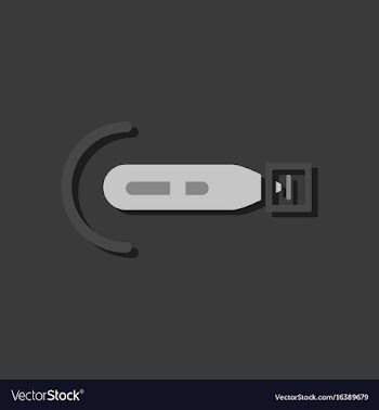 Flat icon design military torpedo vector image