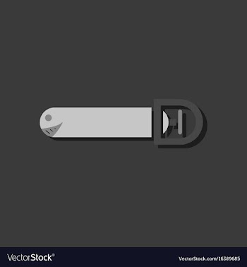 Flat icon design military torpedo vector image
