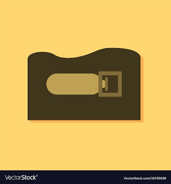 Flat icon design military torpedo vector image