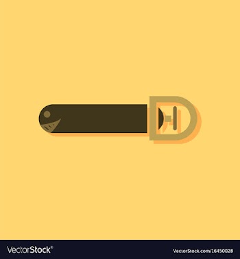Flat icon design military torpedo vector image