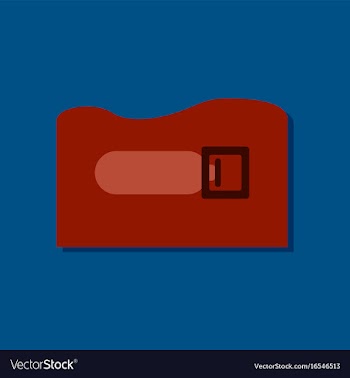 Flat icon design military torpedo vector image