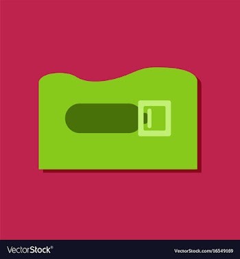 Flat icon design military torpedo vector image