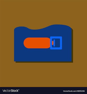 Flat icon design military torpedo vector image