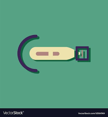 Flat icon design military torpedo vector image