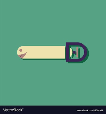 Flat icon design military torpedo vector image