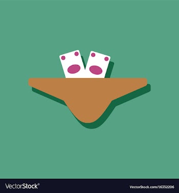 Flat icon design money in female thong in sticker vector image