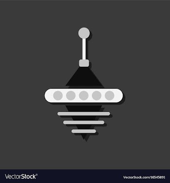 Flat icon design rotating whirligig in sticker vector image
