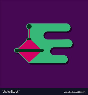 Flat icon design rotating whirligig in sticker vector image