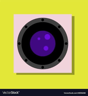 Flat icon design silhouette of the planet in vector image