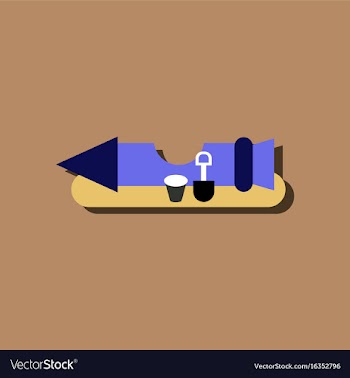 Flat icon design space rocket in sticker style vector image