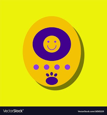 Flat icon design tamagotchi pets pocket game in vector image