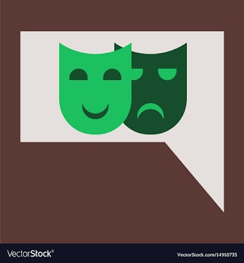 Flat icon film mask vector image