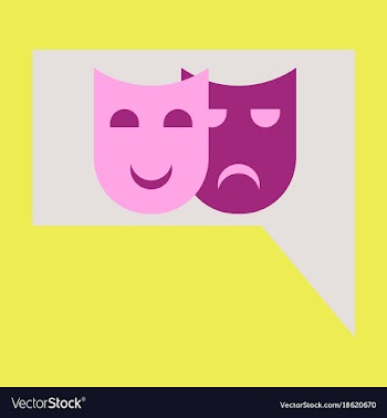 Flat icon film mask vector image