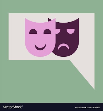 Flat icon film mask vector image