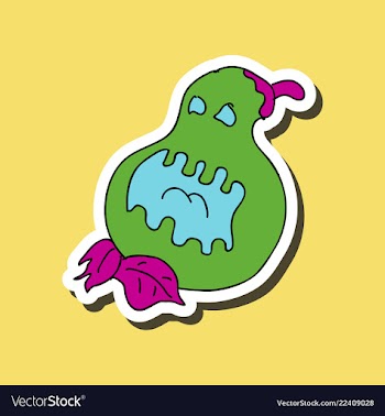 Flat icon halloween emotion pumpkin vector image