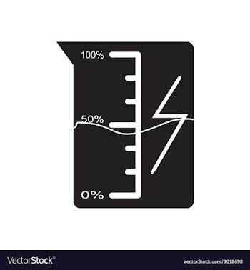 Flat icon in black and white beaker vector image