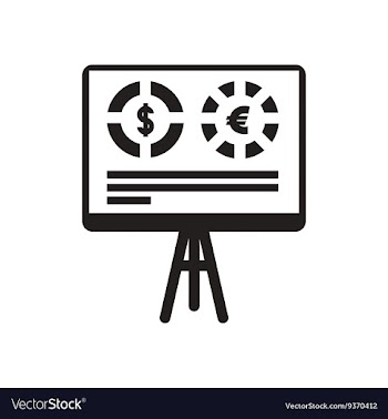Flat icon in black and white board infographics vector image
