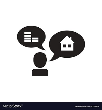 Flat icon in black and white dreams money house vector image