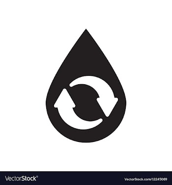 Flat icon in black and white drop arrows vector image