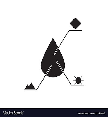Flat icon in black and white eco Infographic vector image