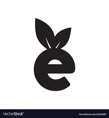 Flat icon in black and white eco leaves vector image
