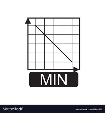 Flat icon in black and white economic graph vector image