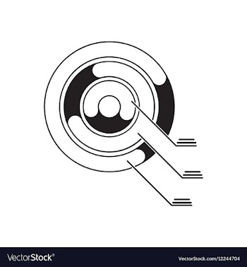 Flat icon in black and white economic infographics vector image