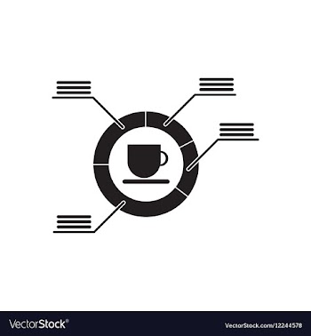 Flat icon in black and white economy infographics vector image