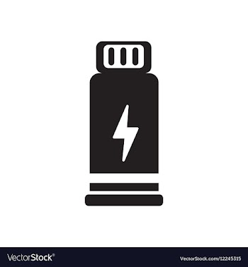 Flat icon in black and white food energy vector image